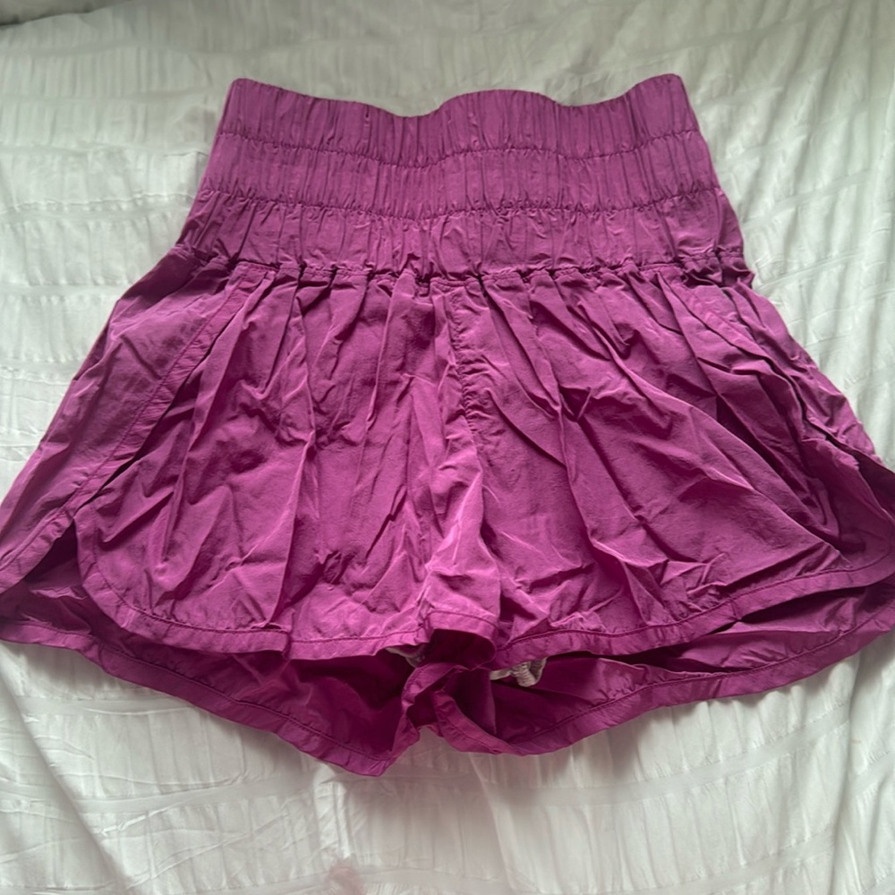 Free people shorts, size small, pink, used